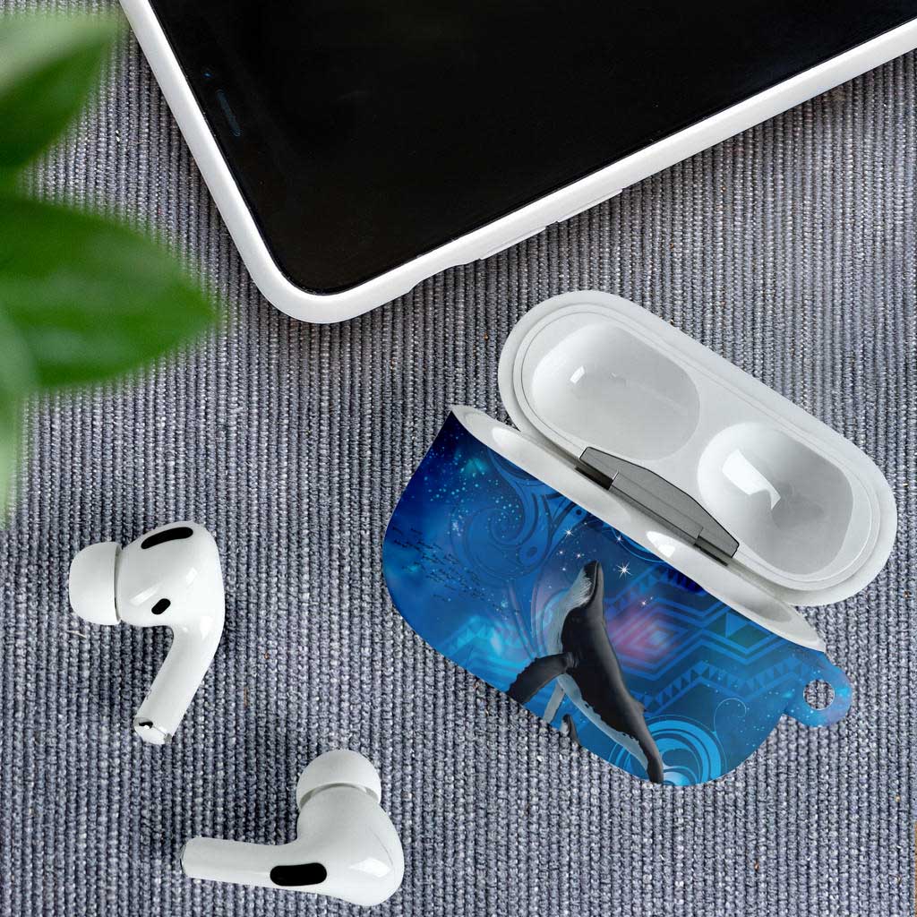 Paikea New Zealand Matariki AirPods Case Humpback Whale Taniko Motifs Ocean Vibes