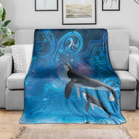 Paikea New Zealand Matariki Blanket Humpback Whale Taniko Motifs Ocean Vibes