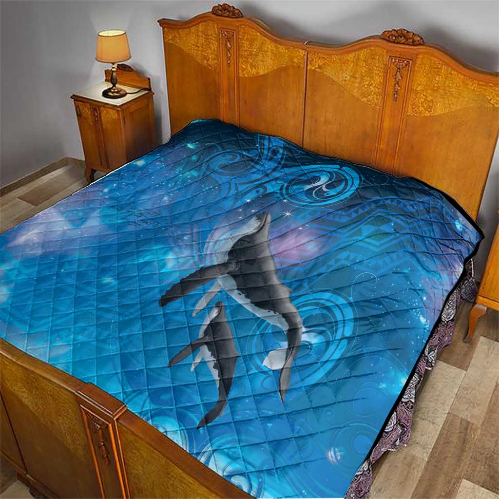 Paikea New Zealand Matariki Quilt Humpback Whale Taniko Motifs Ocean Vibes