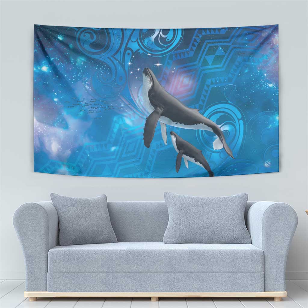 Paikea New Zealand Matariki Tapestry Humpback Whale Taniko Motifs Ocean Vibes