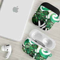 Piwakawaka New Zealand Matariki AirPods Case Maori New Year Silver Fern Green Galaxy LT14 - Polynesian Pride