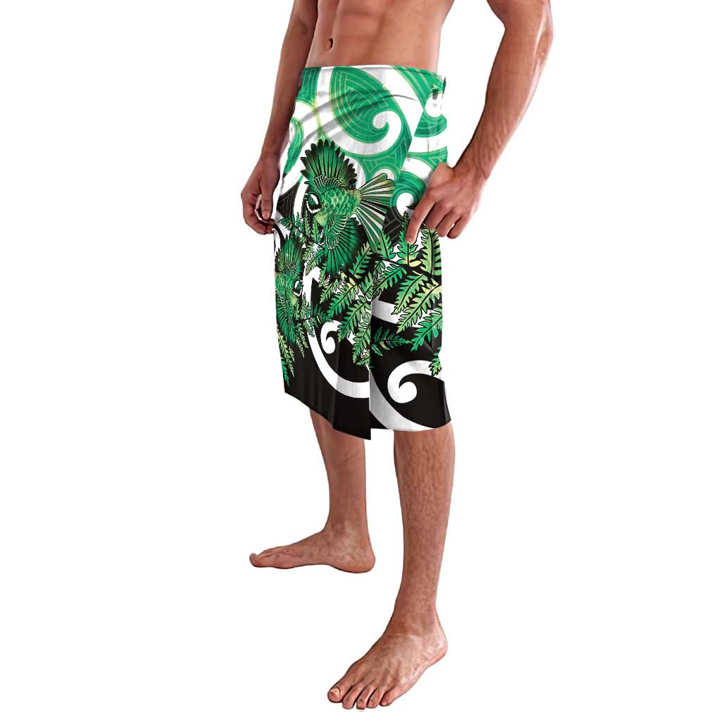 Piwakawaka New Zealand Matariki Lavalava Maori New Year Silver Fern Green Galaxy