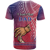 Polynesian Pride Father Day Guam T Shirt I Love You Dad Guaman Latte Stone LT14 - Polynesian Pride