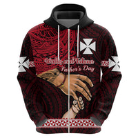 Polynesian Pride Father Day Wallis and Futuna Hoodie I Love You Dad LT14 - Polynesian Pride