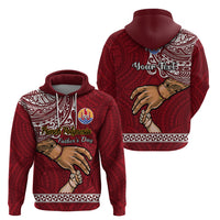Custom Father Day French Polynesia Hoodie I Love You Dad LT14 - Polynesian Pride