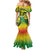 Hawaii Flag Day Family Matching Mermaid Dress and Hawaiian Shirt Kanaka Maoli With Kakau Polynesian Pattern LT14