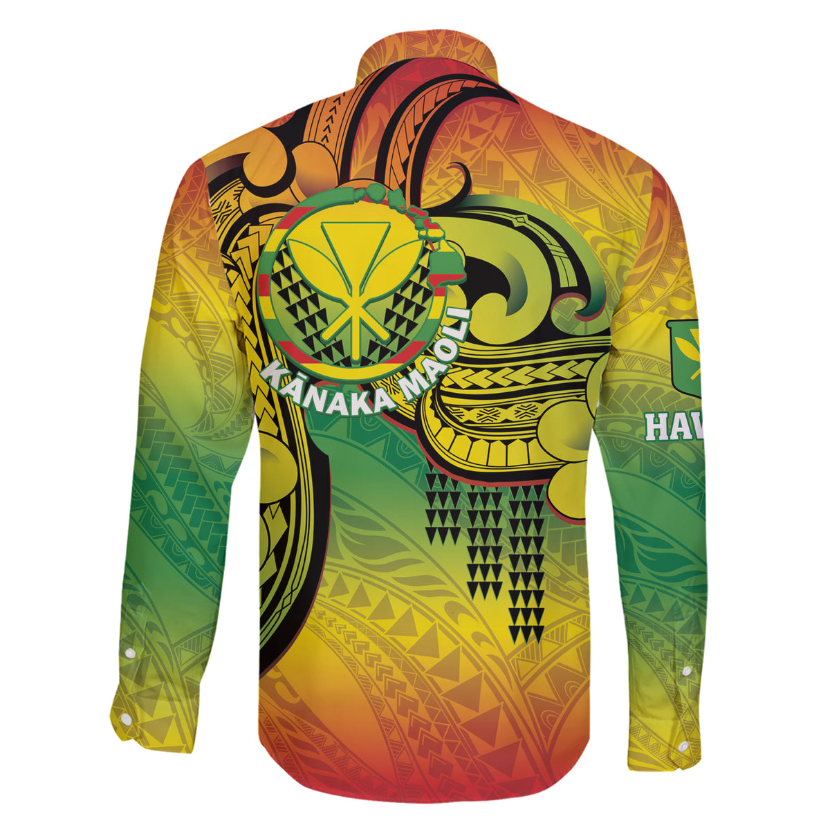 Hawaii Flag Day Family Matching Short Sleeve Bodycon Dress and Hawaiian Shirt Kanaka Maoli With Kakau Polynesian Pattern LT14 - Polynesian Pride