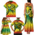 Hawaii Flag Day Family Matching Tank Maxi Dress and Hawaiian Shirt Kanaka Maoli With Kakau Polynesian Pattern LT14