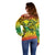 Hawaii Flag Day Off Shoulder Sweater Kanaka Maoli With Kakau Polynesian Pattern LT14