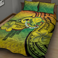 Hawaii Flag Day Quilt Bed Set Kanaka Maoli With Kakau Polynesian Pattern