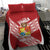Tonga Rugby Custom Bedding Set Go ʻIkale Tahi Go Tongan Tapa Cloth
