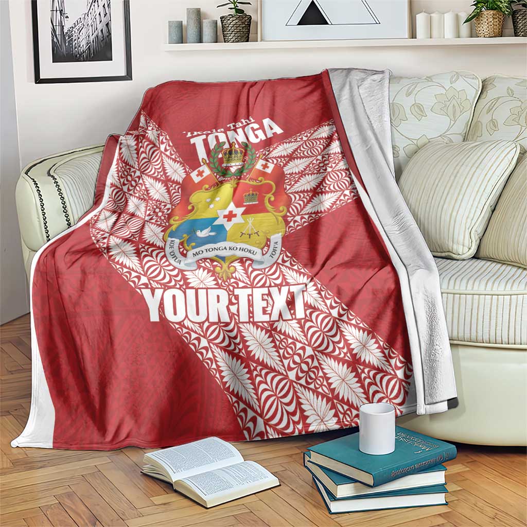 Tonga Rugby Custom Blanket Go ʻIkale Tahi Go Tongan Tapa Cloth