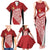 Tonga Rugby Custom Family Matching Tank Maxi Dress and Hawaiian Shirt Go ʻIkale Tahi Go Tongan Tapa Cloth