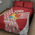 Tonga Rugby Custom Quilt Bed Set Go ʻIkale Tahi Go Tongan Tapa Cloth