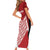Tonga Rugby Custom Short Sleeve Bodycon Dress Go ʻIkale Tahi Go Tongan Tapa Cloth
