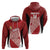 Tonga Rugby Custom Zip Hoodie Go ʻIkale Tahi Go Tongan Tapa Cloth
