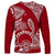 Polynesian Pride Hawaii Long Sleeve Shirt Hawaiian Tribal Honu Red Version LT14 - Polynesian Pride