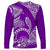 Polynesian Pride Hawaii Long Sleeve Shirt Hawaiian Tribal Honu Purple Version LT14 - Polynesian Pride