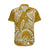 Polynesian Pride Hawaii Hawaiian Shirt Hawaiian Tribal Honu Gold Version LT14 Gold - Polynesian Pride