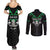 Personalised Aotearoa Rugby Couples Matching Summer Maxi Dress and Long Sleeve Button Shirt New Zealand Maori Kete Matauranga Pattern