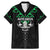 Personalised Aotearoa Rugby Family Matching Mermaid Dress and Hawaiian Shirt New Zealand Maori Kete Matauranga Pattern
