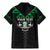 Personalised Aotearoa Rugby Family Matching Mermaid Dress and Hawaiian Shirt New Zealand Maori Kete Matauranga Pattern