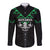 Personalised Aotearoa Rugby Long Sleeve Button Shirt New Zealand Maori Kete Matauranga Pattern