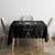 Personalised Aotearoa Rugby Tablecloth New Zealand Maori Kete Matauranga Pattern