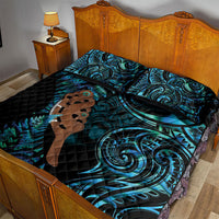 Maripi New Zealand Quilt Bed Set Maori Weapon Paua Shell Haka Fern LT14 - Polynesian Pride