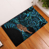 Maripi New Zealand Rubber Doormat Maori Weapon Paua Shell Haka Fern LT14 - Polynesian Pride