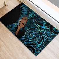 Maripi New Zealand Rubber Doormat Maori Weapon Paua Shell Haka Fern LT14 - Polynesian Pride