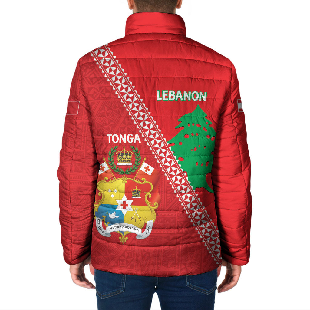 Tonga And Lebanon Padded Jacket 2026 Together Half Style