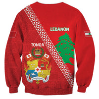 Tonga And Lebanon Sweatshirt 2026 Together Half Style