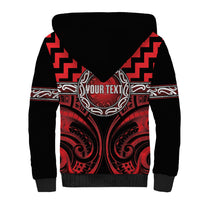 Aotearoa Ngapuhi Personalised Sherpa Hoodie Maori Iwi Poutama Puhoro Tattoo