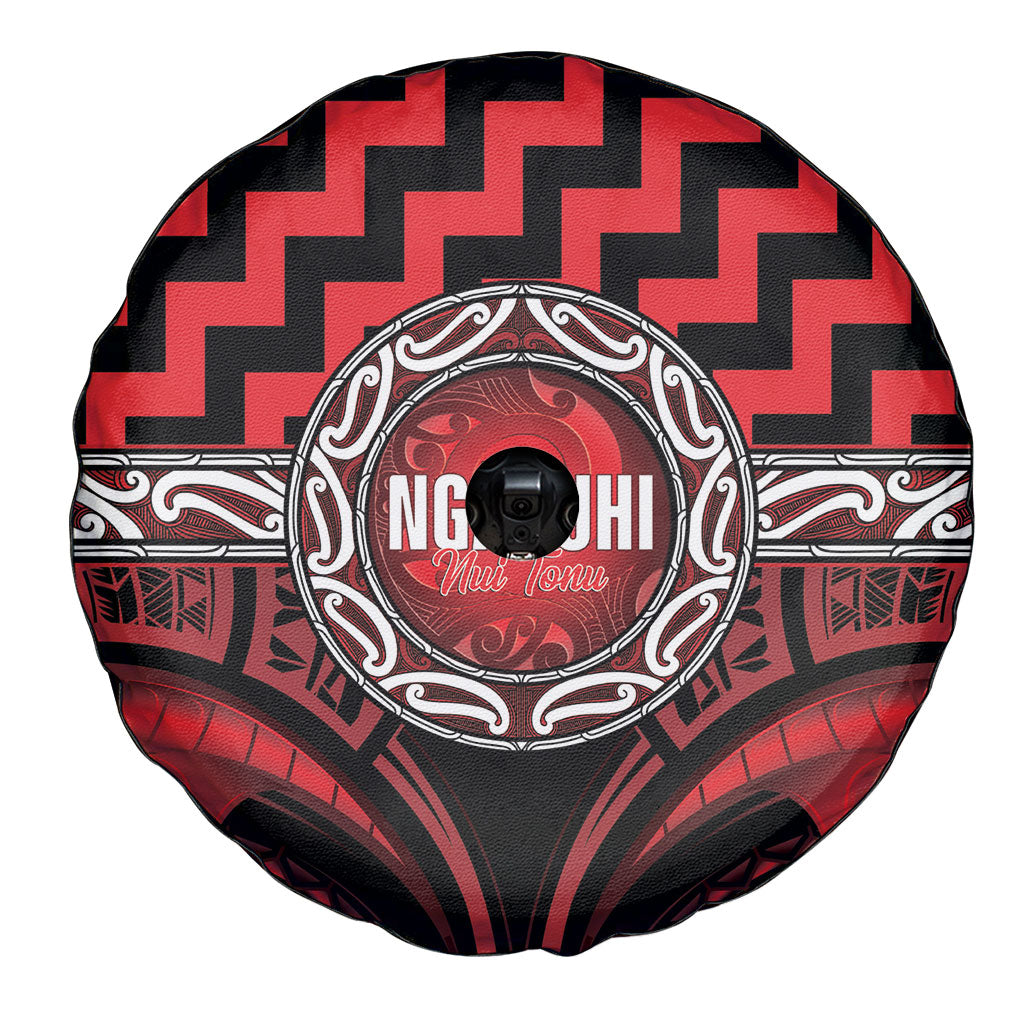 Aotearoa Ngapuhi Spare Tire Cover Maori Iwi Poutama Puhoro Tattoo