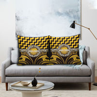 Aotearoa Ngati Porou Pillow Cover Maori Iwi Poutama Puhoro Tattoo