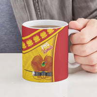 Rugby Papua New Guinea and Lebanon Ceramic Mug PNG Kumuls Cedars Together