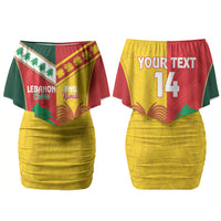 Custom Rugby Papua New Guinea and Lebanon Couples Matching Off Shoulder Short Dress and Hawaiian Shirt PNG Kumuls Cedars Together