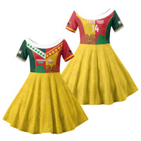 Custom Rugby Papua New Guinea and Lebanon Family Matching Mermaid Dress and Hawaiian Shirt PNG Kumuls Cedars Together