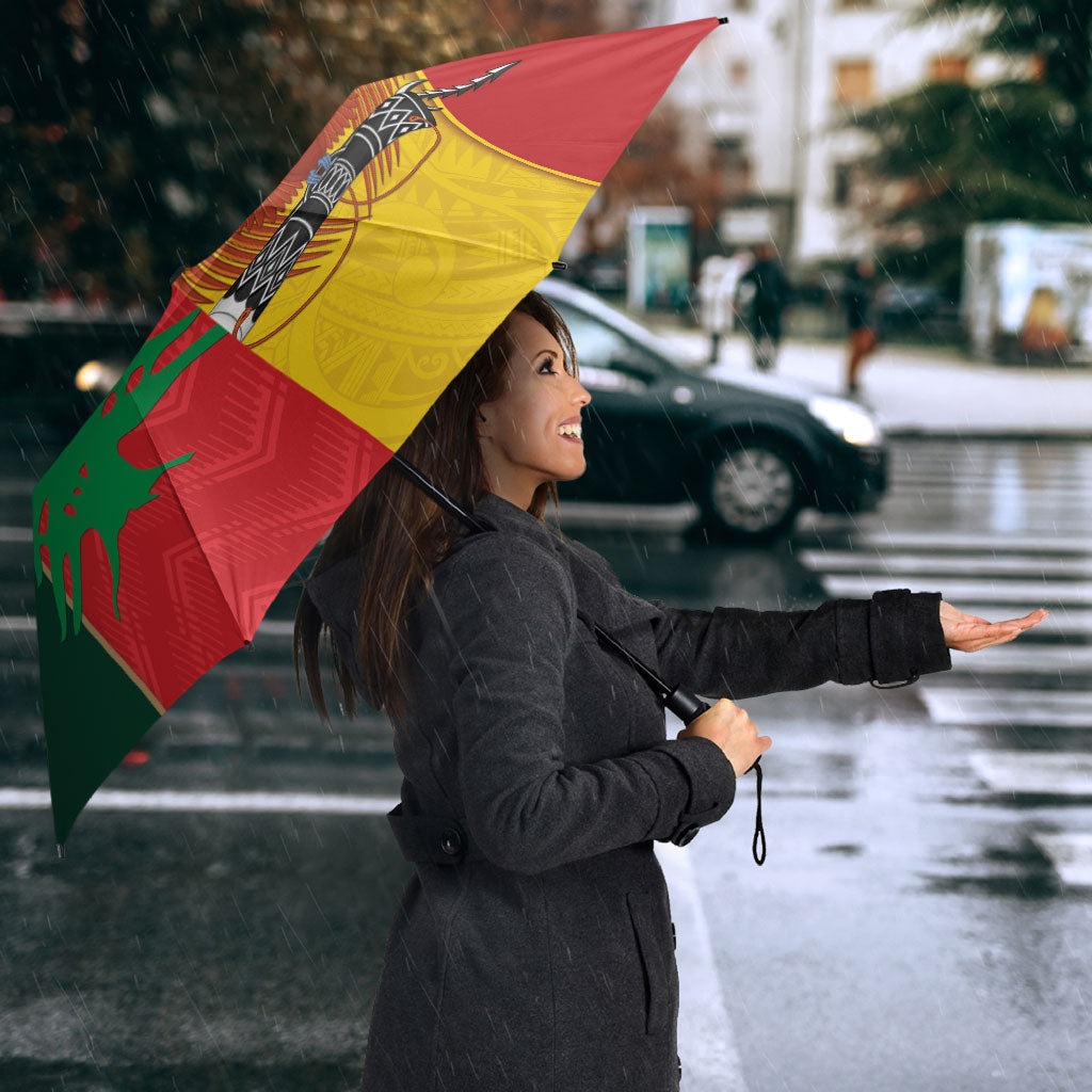 Rugby Papua New Guinea and Lebanon Umbrella PNG Kumuls Cedars Together