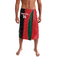 Custom Rugby New Zealand and Lebanon Lavalava All Black Cedars Together
