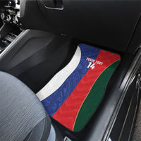 Custom Rugby Samoa and Lebanon Car Mats Toa Samoa Cedars Together