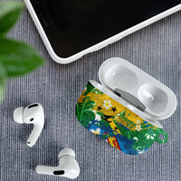 Malampa Fiji Day AirPods Case 10 October Together We Grow Grunge Tapa Motifs