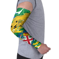 Malampa Fiji Day Arm Sleeves 10 October Together We Grow Grunge Tapa Motifs