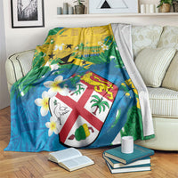Malampa Fiji Day Blanket 10 October Together We Grow Grunge Tapa Motifs