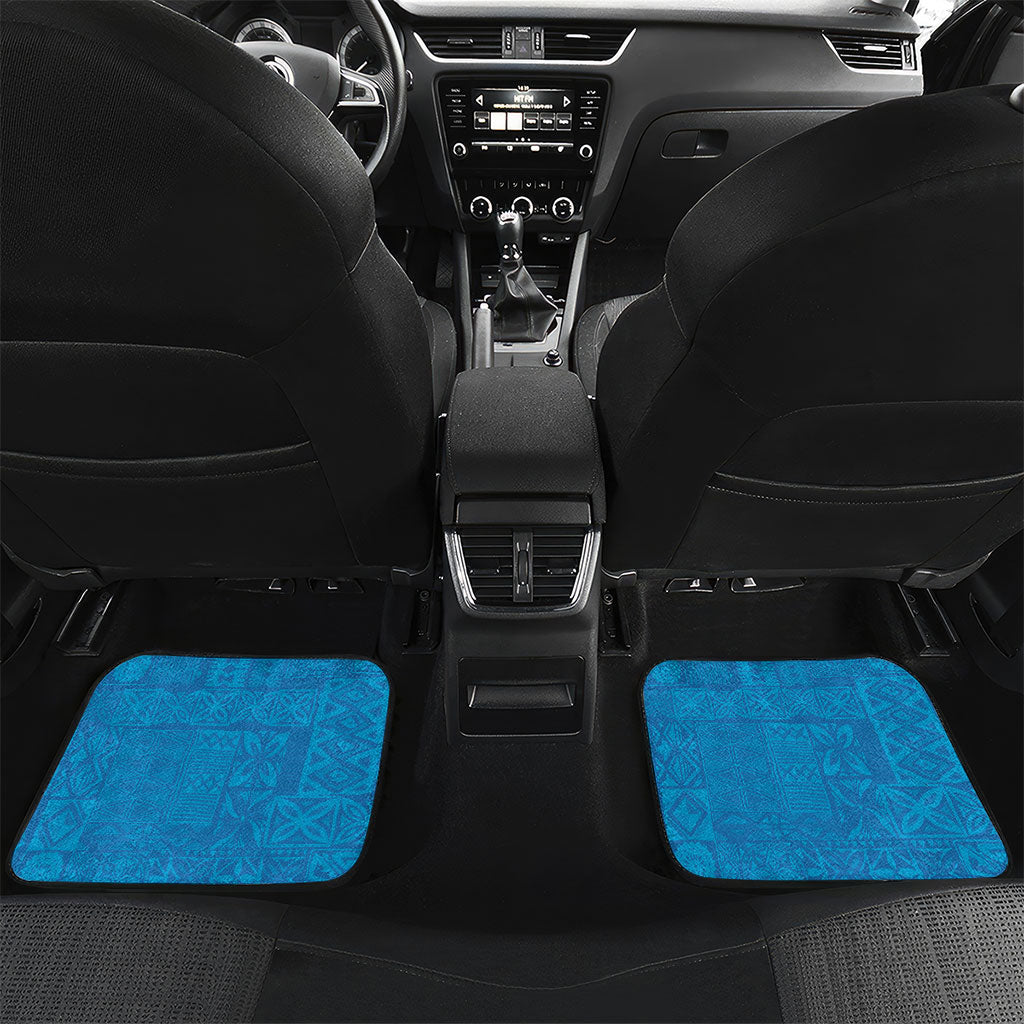 Malampa Fiji Day Car Mats 10 October Together We Grow Grunge Tapa Motifs