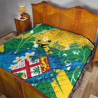 Malampa Fiji Day Quilt 10 October Together We Grow Grunge Tapa Motifs