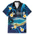 French Polynesia Tetiaroa Atoll Family Matching Mermaid Dress and Hawaiian Shirt Polynesian Curves Style