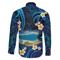 French Polynesia Tetiaroa Atoll Family Matching Short Sleeve Bodycon Dress and Hawaiian Shirt Polynesian Curves Style LT14 - Polynesian Pride