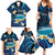 French Polynesia Tetiaroa Atoll Family Matching Summer Maxi Dress and Hawaiian Shirt Polynesian Curves Style